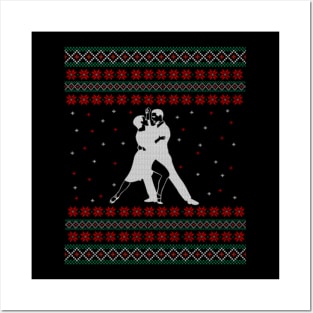 Tango Ugly Christmas Sweater Gift Posters and Art